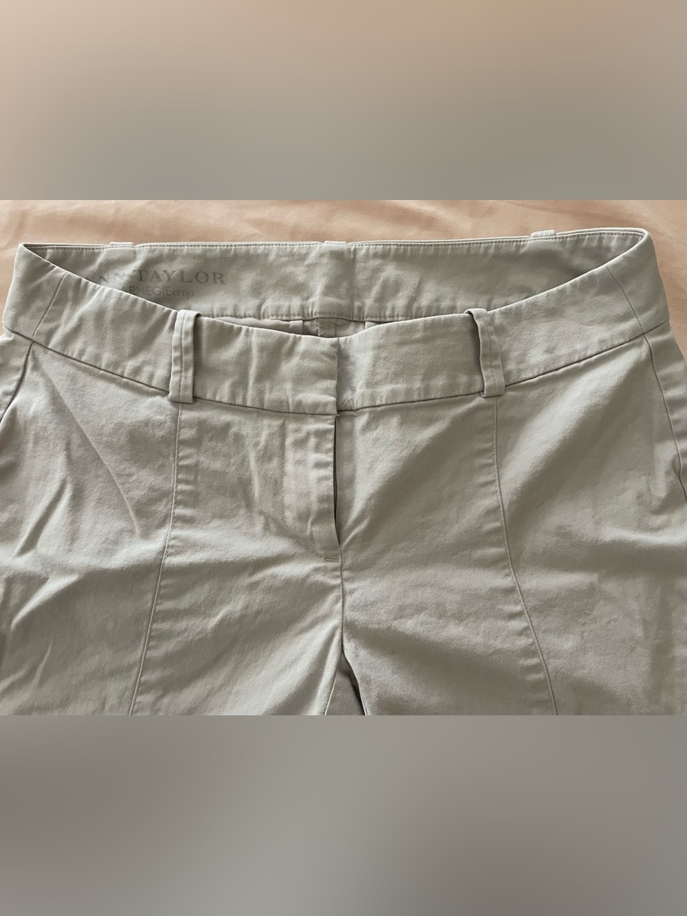 LOFT Carnegie Cropped Pants Petite 0 - Picture 3 of 8